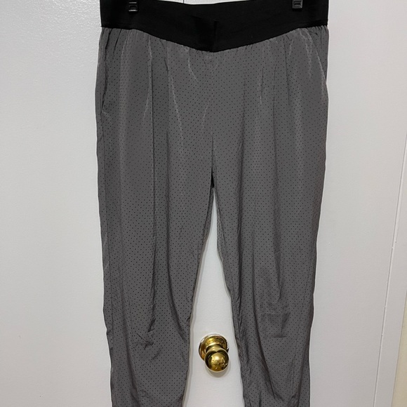 River island gray fancy joggers pants - Picture 4 of 8